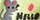 Jeffers "Hello Mouse" Reflective Cat Safety Collar w/ Bell