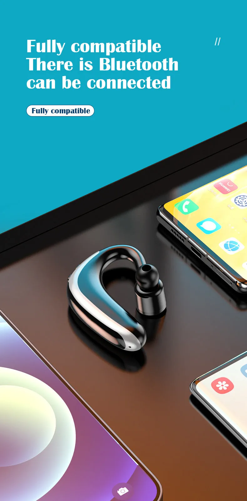 K20 Wireless Bluetooth 5.0 In-Ear HiFI Earphone