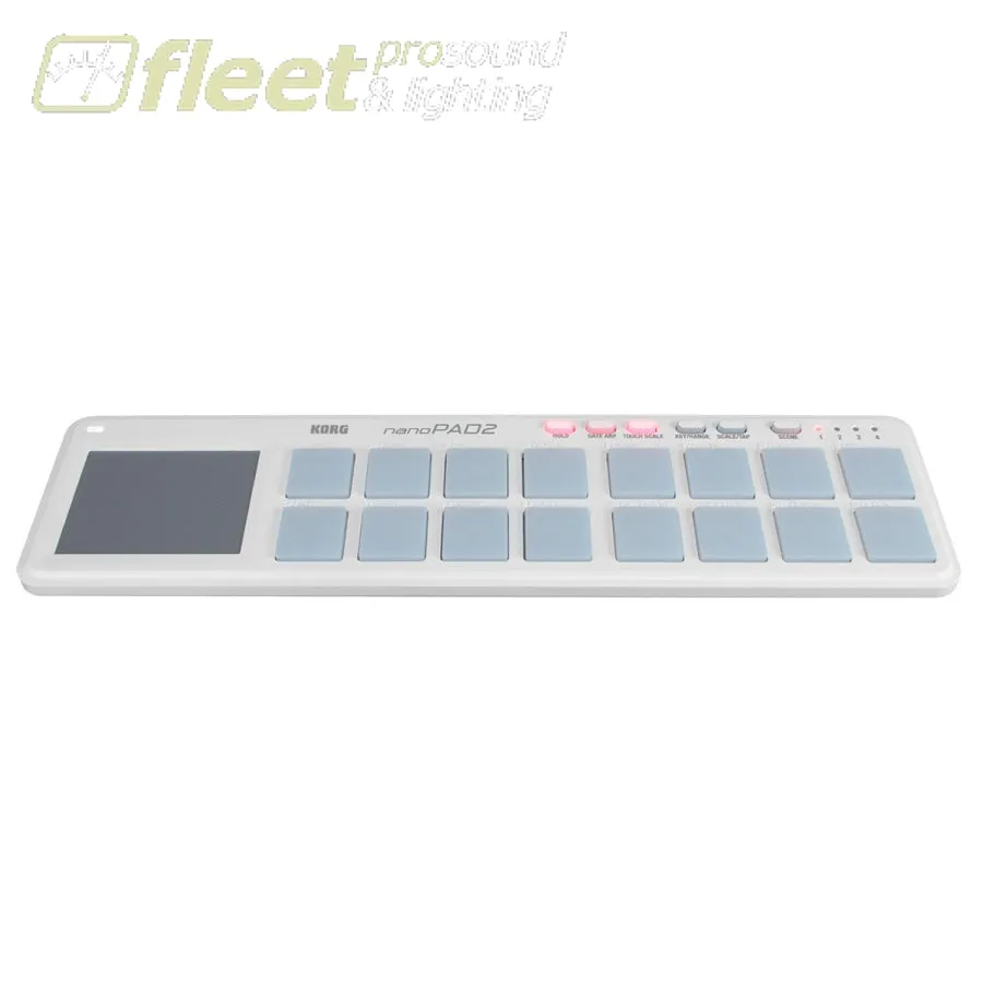 Korg NANOPAD2-WH Percussion USB MIDI Controller