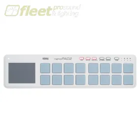 Korg NANOPAD2-WH Percussion USB MIDI Controller