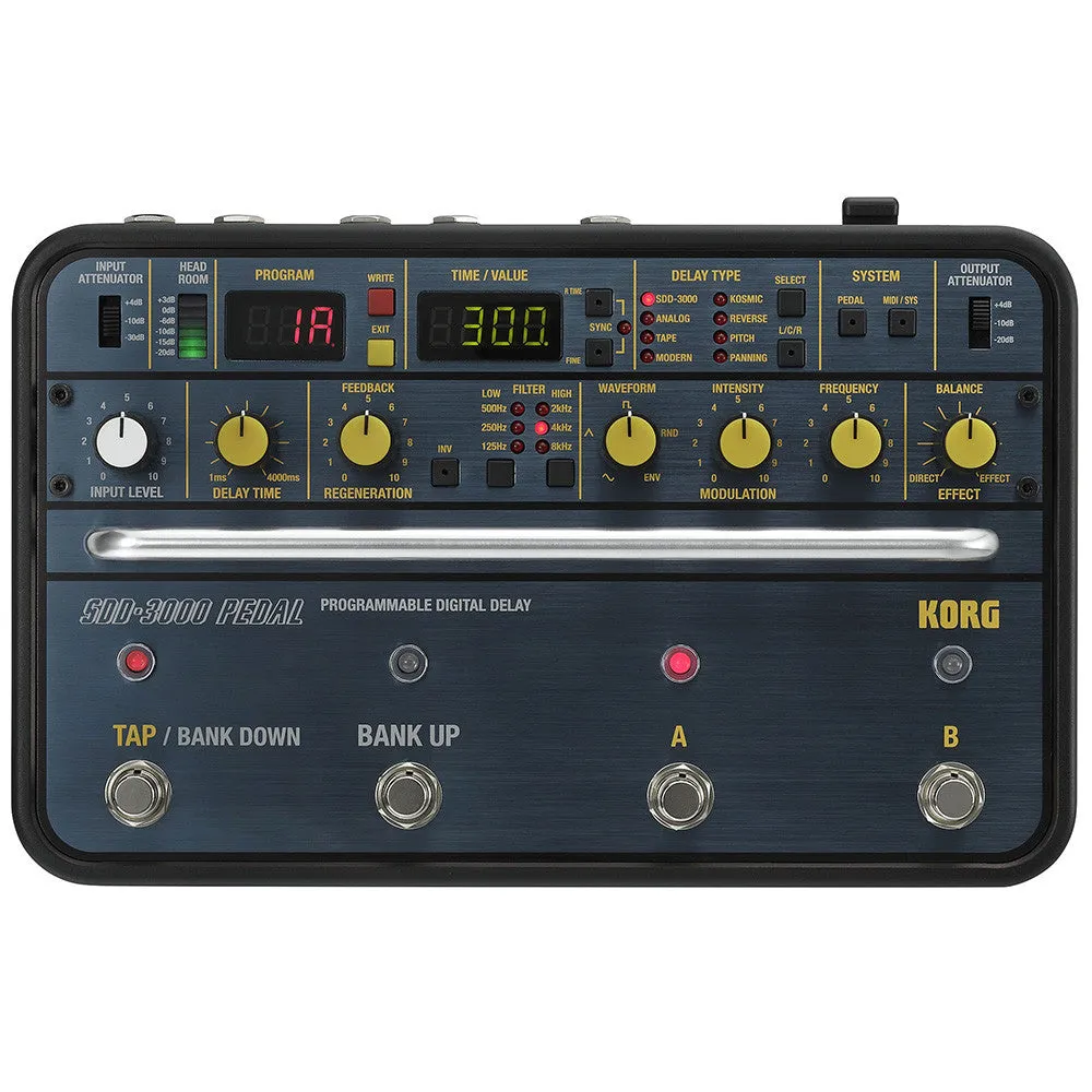 Korg SDD-3000 Programmable Digital Delay Pedal
