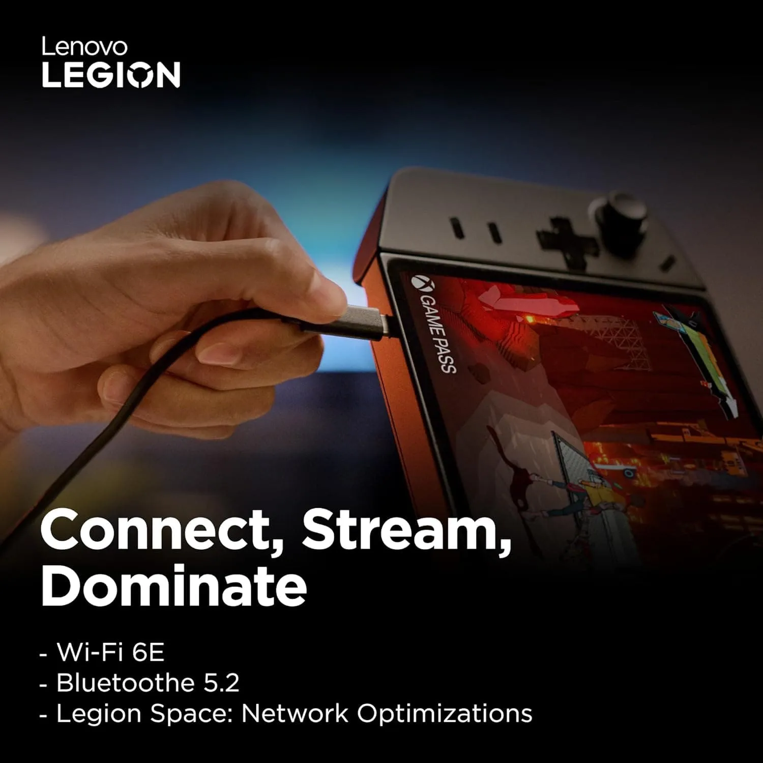 Lenovo Legion Go Handheld Gaming Console - 8.8-inch 2K Display, AMD Ryzen Z1 Extreme, 16GB RAM, 512GB SSD, Windows 11 Home