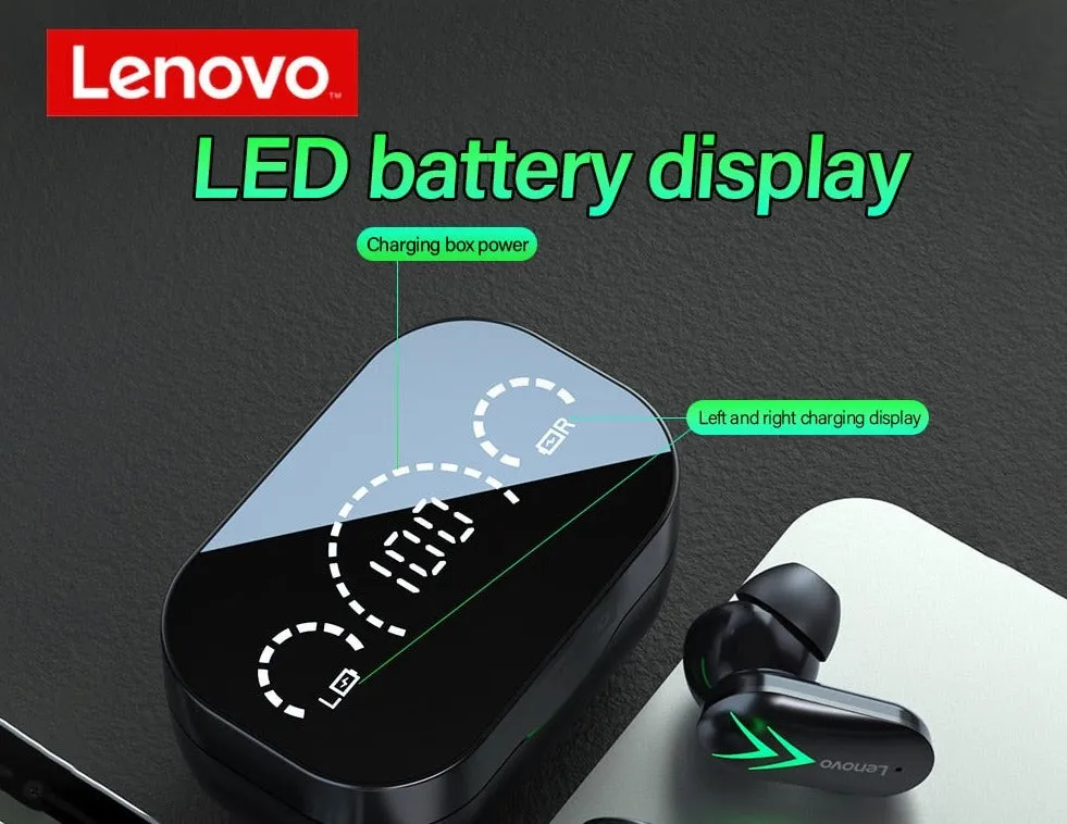 Lenovo™ Wireless Bluetooth HiFi Surround Sound Earphones