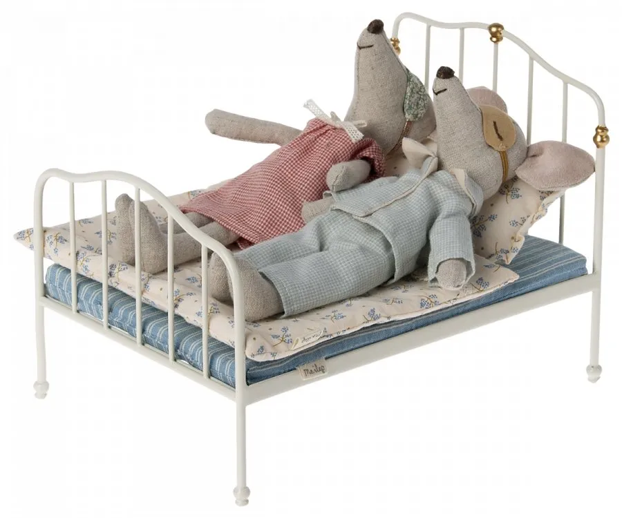 Maileg | Mouse Double Bed, Off White