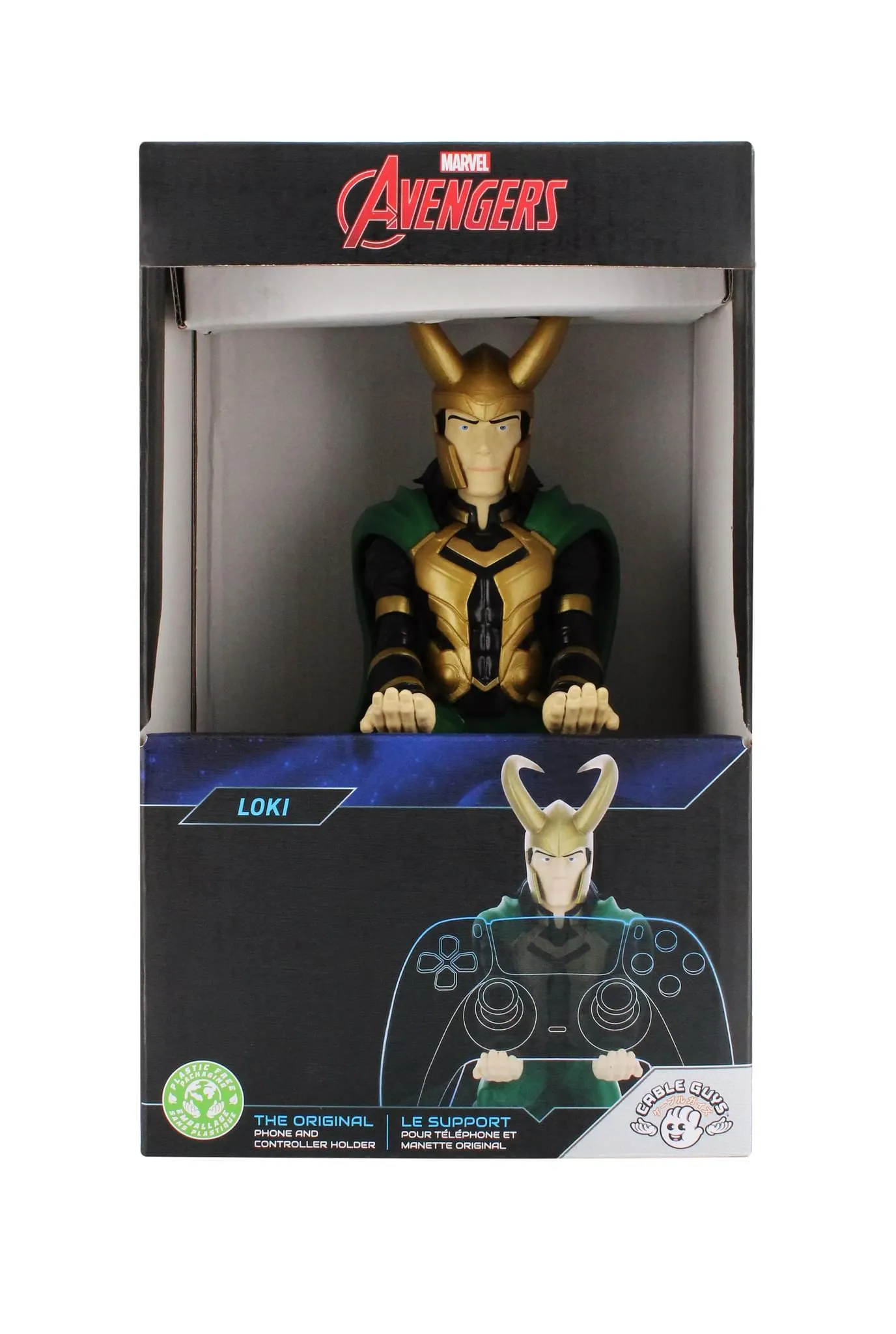 Marvel: Loki Cable Guys Controller Holder and Phone Stand