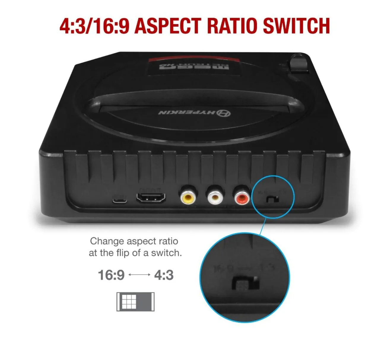 MegaRetroN HD Gaming ConsoleFor: Genesis® / Mega Drive