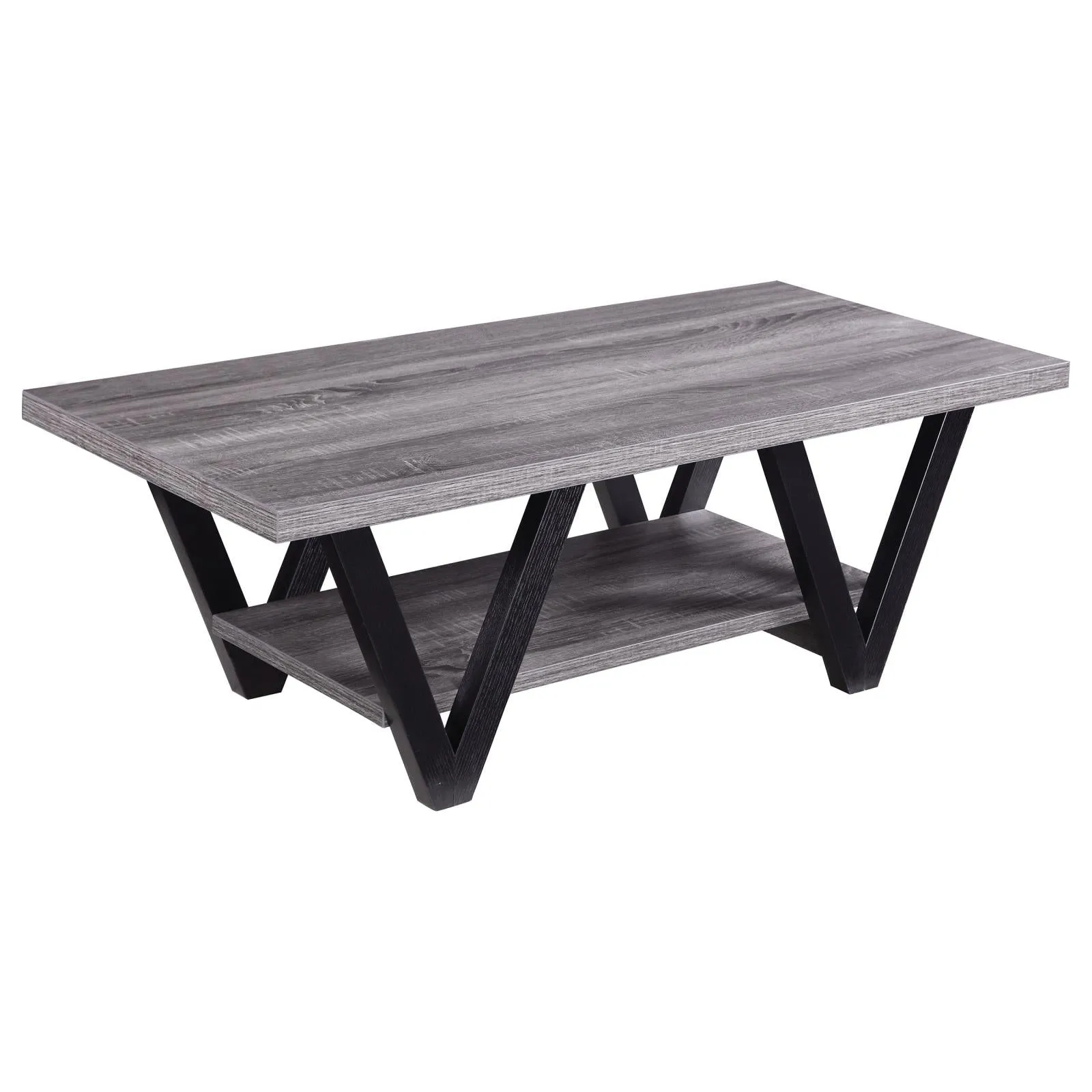 Mid Century Modern Black Coffee Table