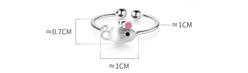 Minimalistic Mouse Jewelry