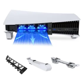 NexiGo PS5 Horizontal Stand with Cooling Fan