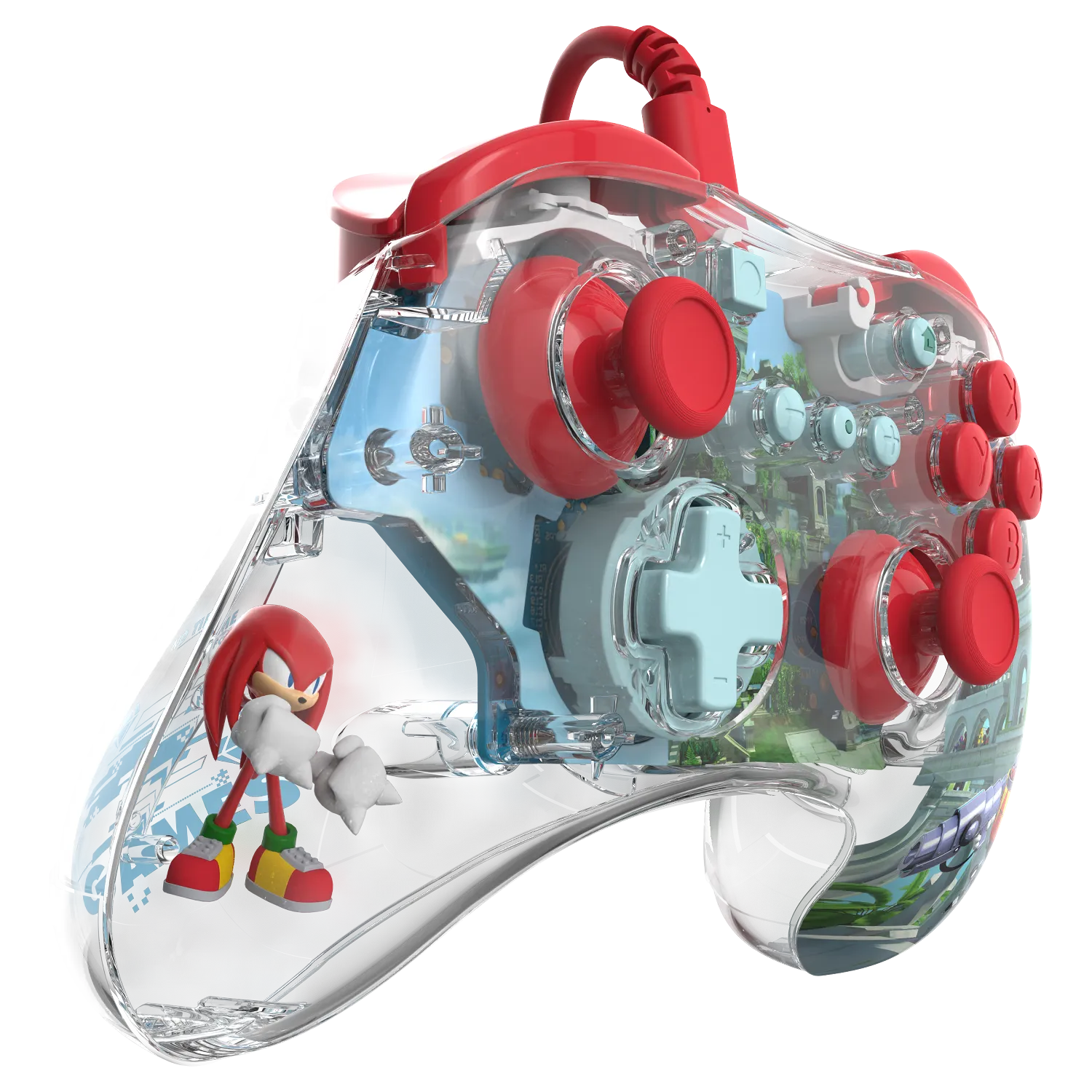 Nintendo Switch Knuckles Sky Sanctuary Zone REALMz™ Wired Controller