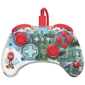 Nintendo Switch Knuckles Sky Sanctuary Zone REALMz™ Wired Controller