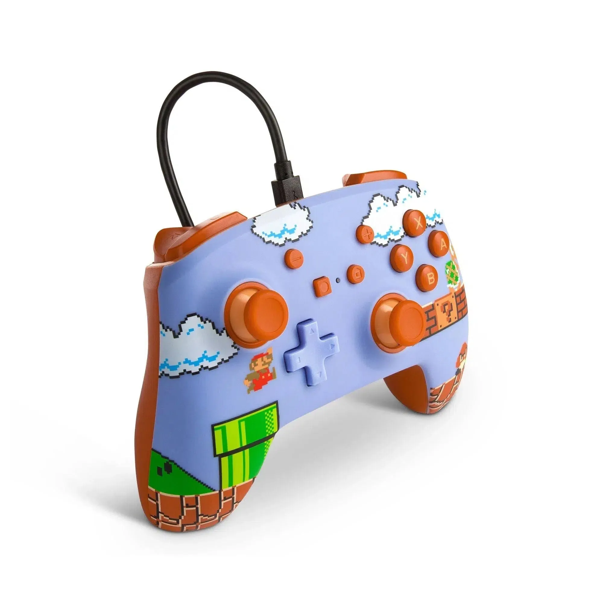 Nintendo Switch Wired Controller (Super Mario Bros. Version) - PowerA - Enhanced Edition