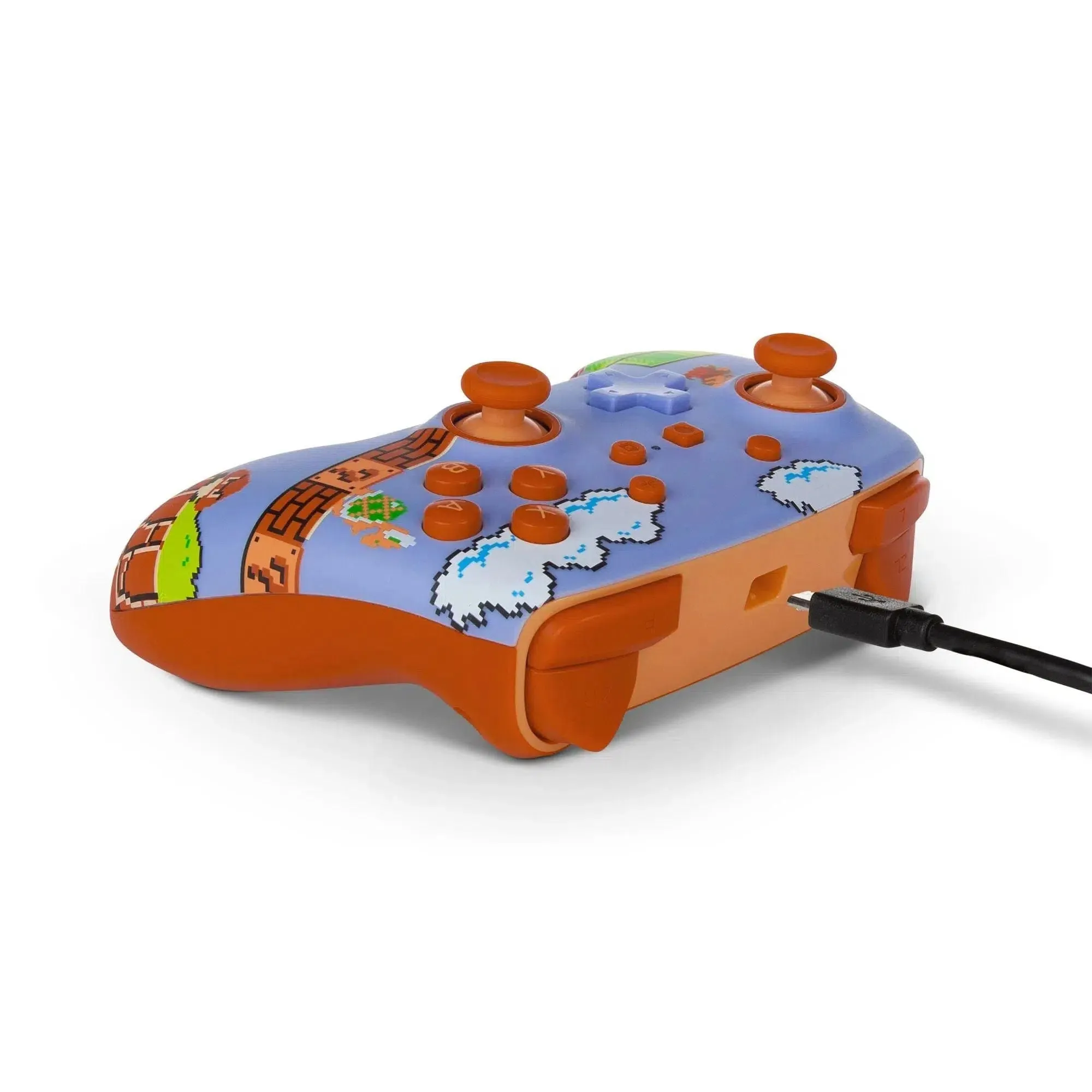 Nintendo Switch Wired Controller (Super Mario Bros. Version) - PowerA - Enhanced Edition