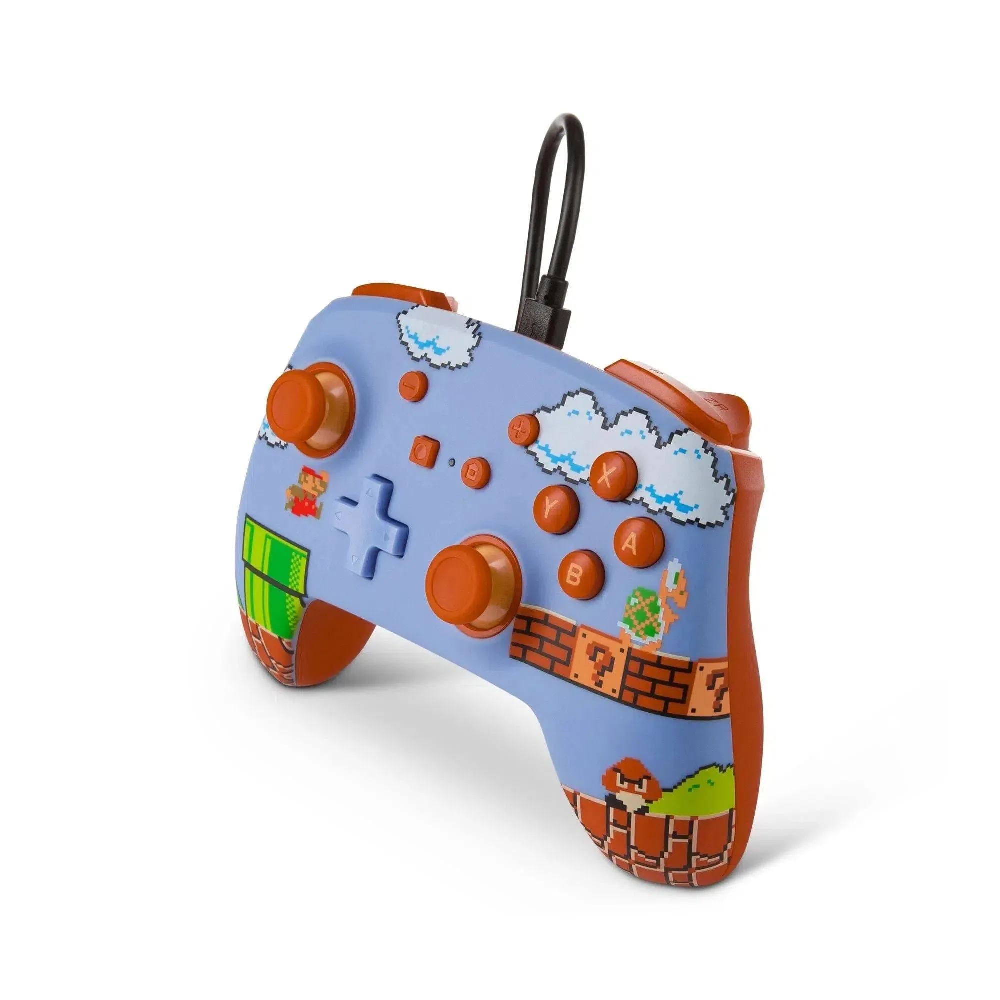 Nintendo Switch Wired Controller (Super Mario Bros. Version) - PowerA - Enhanced Edition
