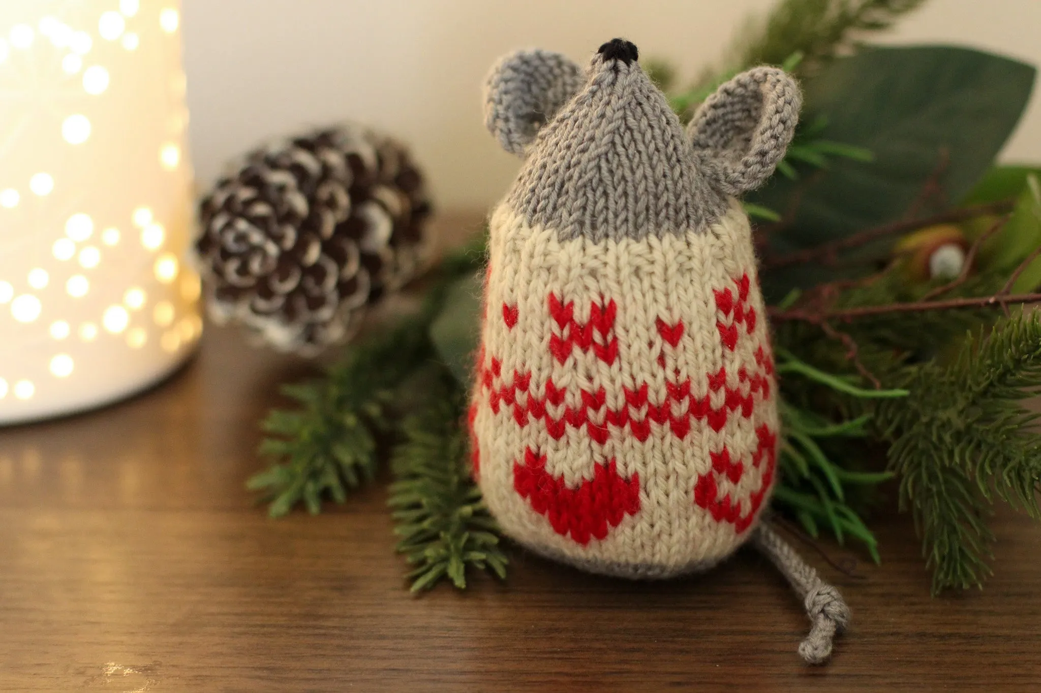 Nordic Christmas Mice | Knitting Kit
