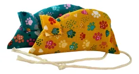 Pawprints Pack of 2 Catnip Mice