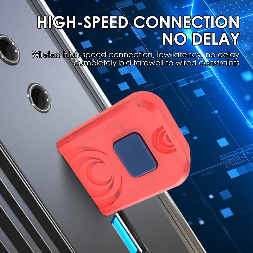PC/Switch/Android Wireless Receiver For Bluetooth Game Controllers: Converter for Switch Pro, PS5, PS4 Controllers