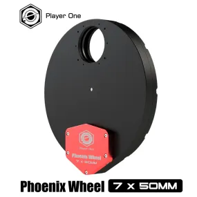Player One Astronomy Phoenix Filter Wheel 7x50mm