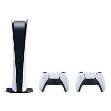 PlayStation 5 Slim Console Bundle with Two Dual Sense Wireless Controllers