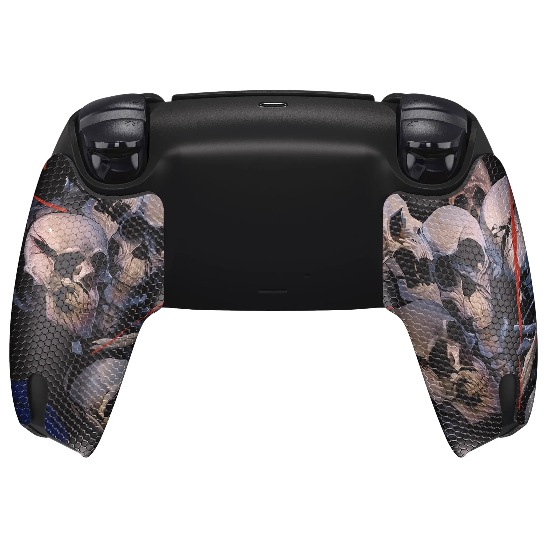 PlayVital Ghost of Samurai Anti-Skid Sweat-Absorbent Controller Grip for PS5 Controller - PFPJ134