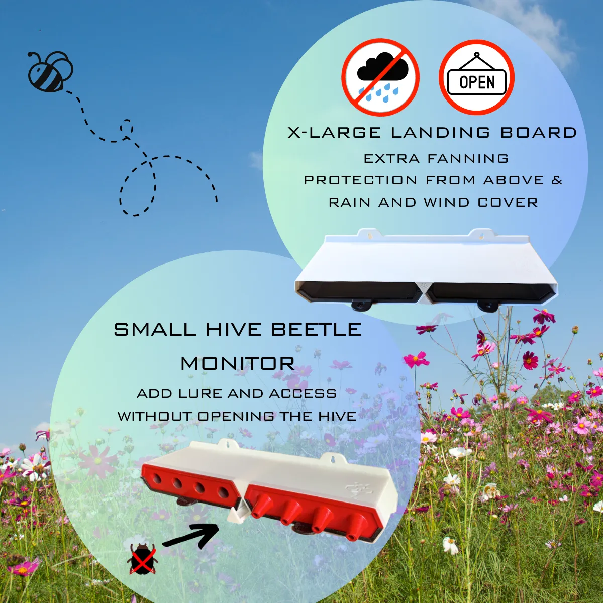 ProtectaBEE™ - All-In-One Adjustable Hive Entrance