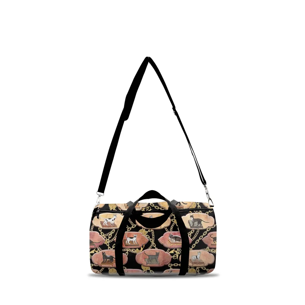 "Good Luck Cats" Duffle Bag