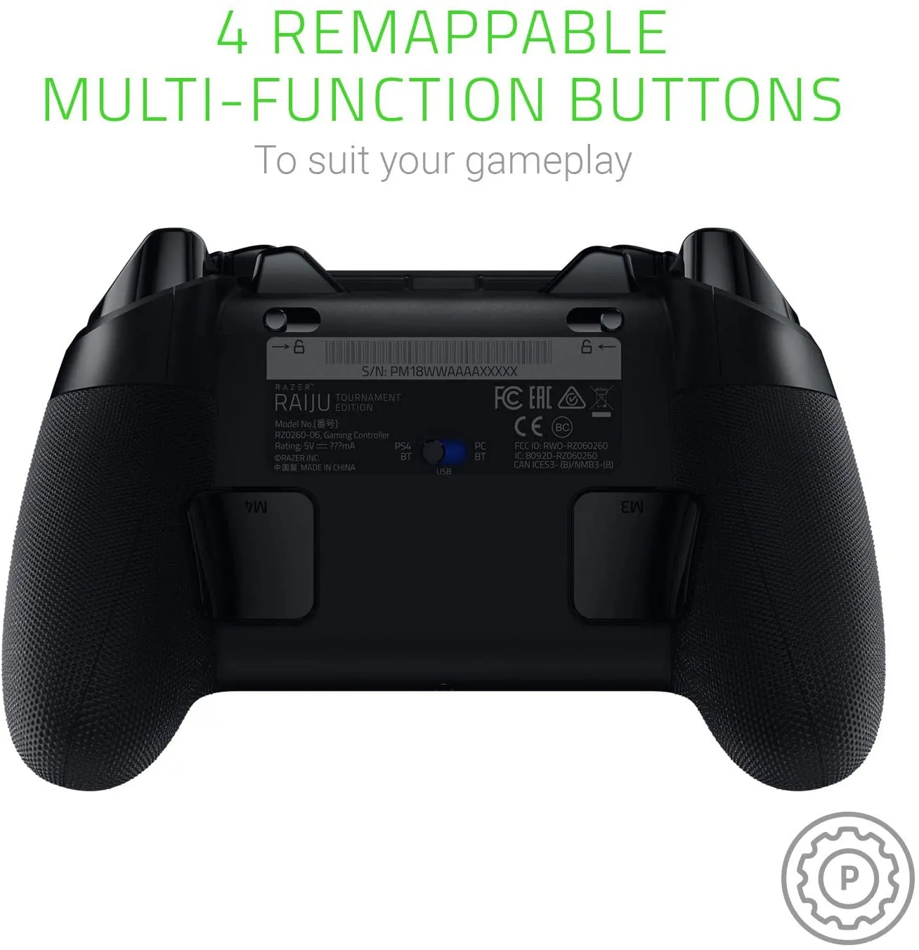 Razer Game Controller Raiju Tournament Edition