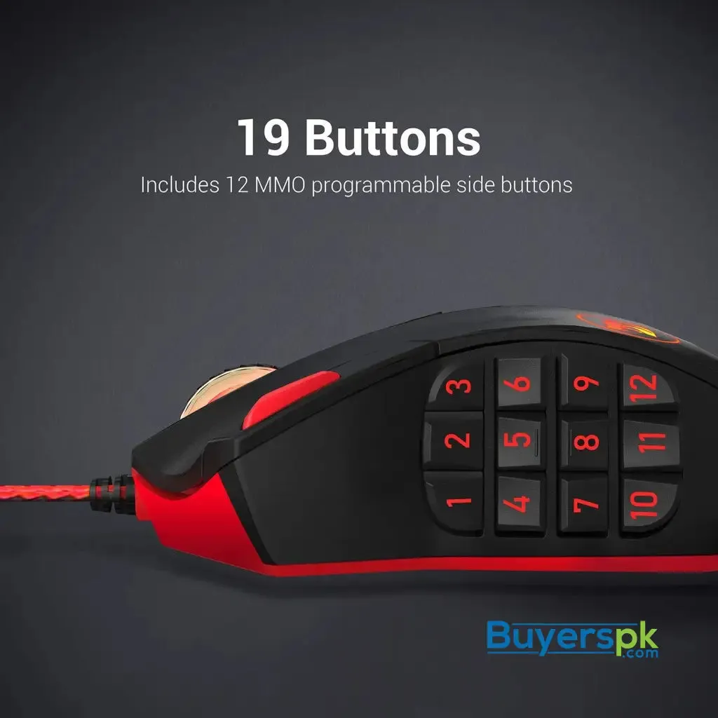 Redragon M901 Perdition Wired Gaming Mouse