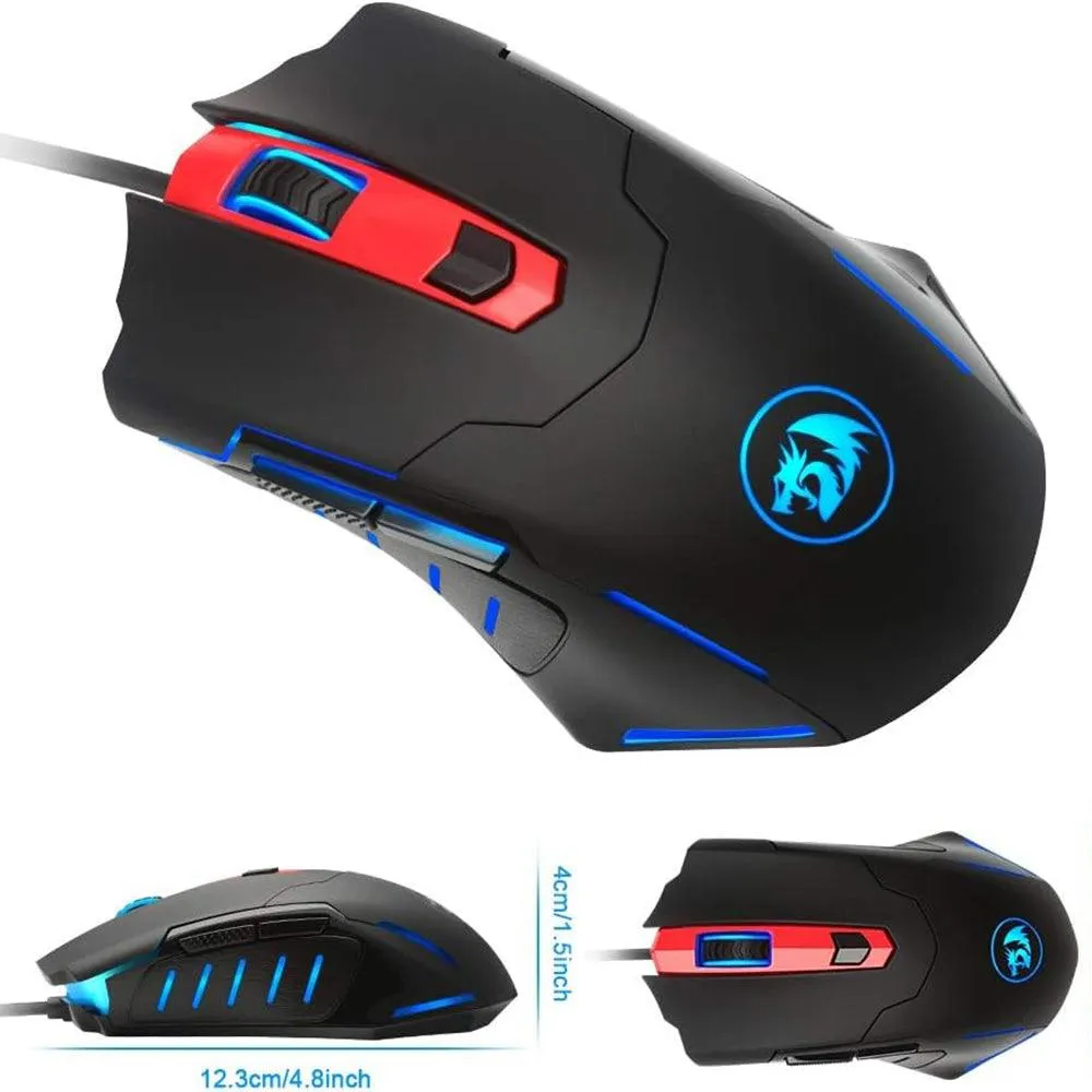 Redragon Pegasus M705 Wired Rainbow Gaming Mouse 7200Dpi