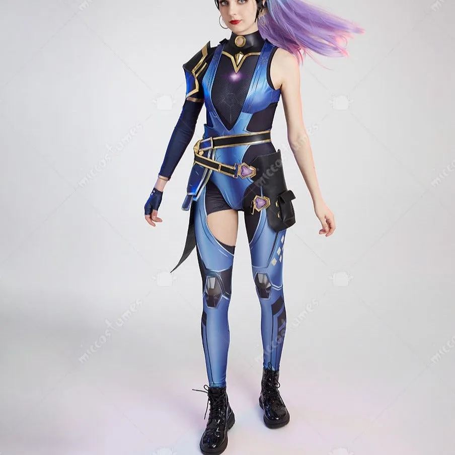 Reyna Bodysuit Cosplay Costume with Pants and Earrings