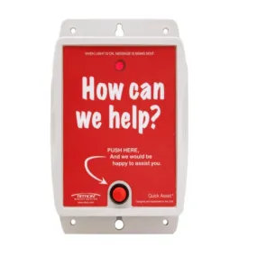 Ritron RQA-151M VHF MURS Quick Assist Wireless Shopper Callbox | 120mWatt