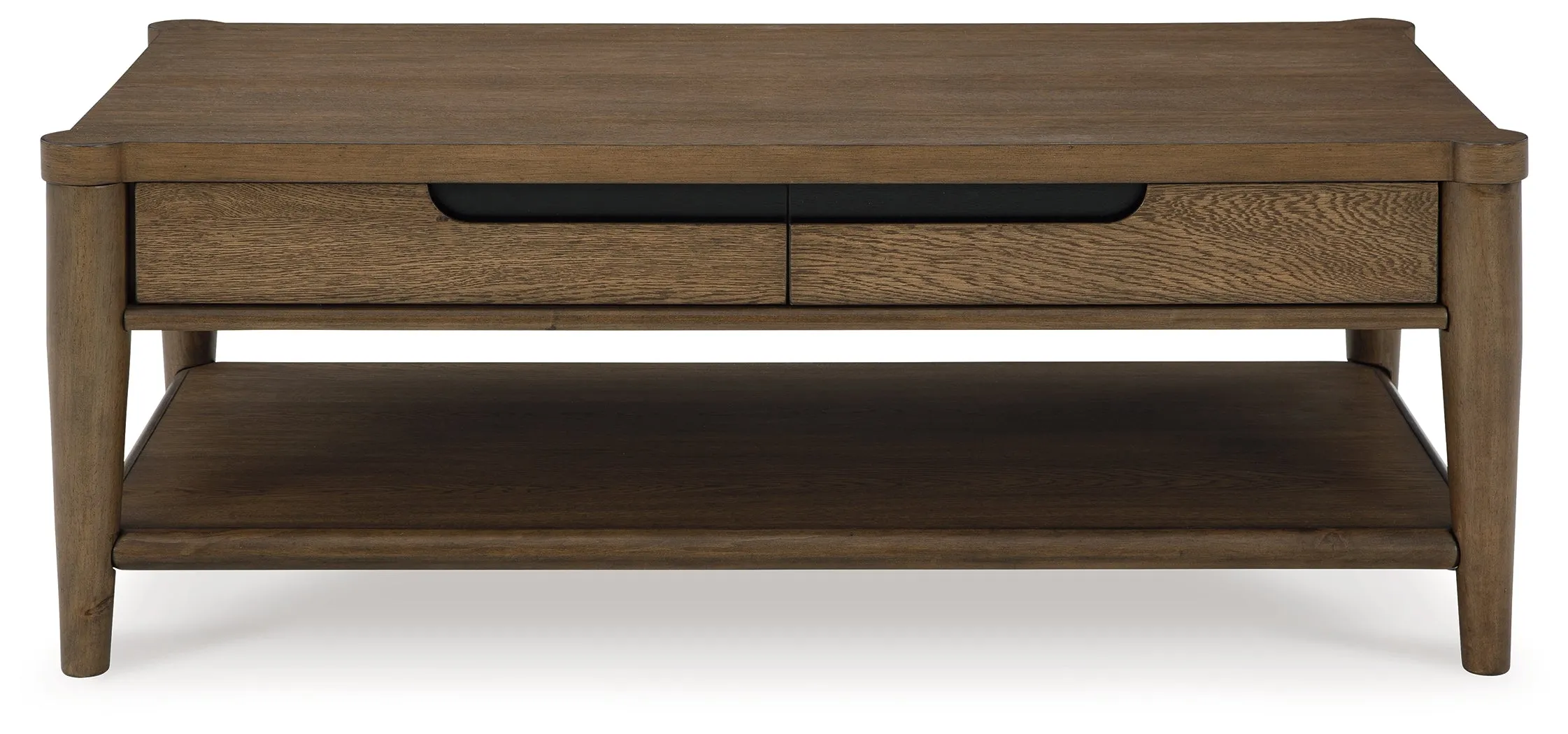 Roanhowe Coffee Table with 1 End Table in Brown