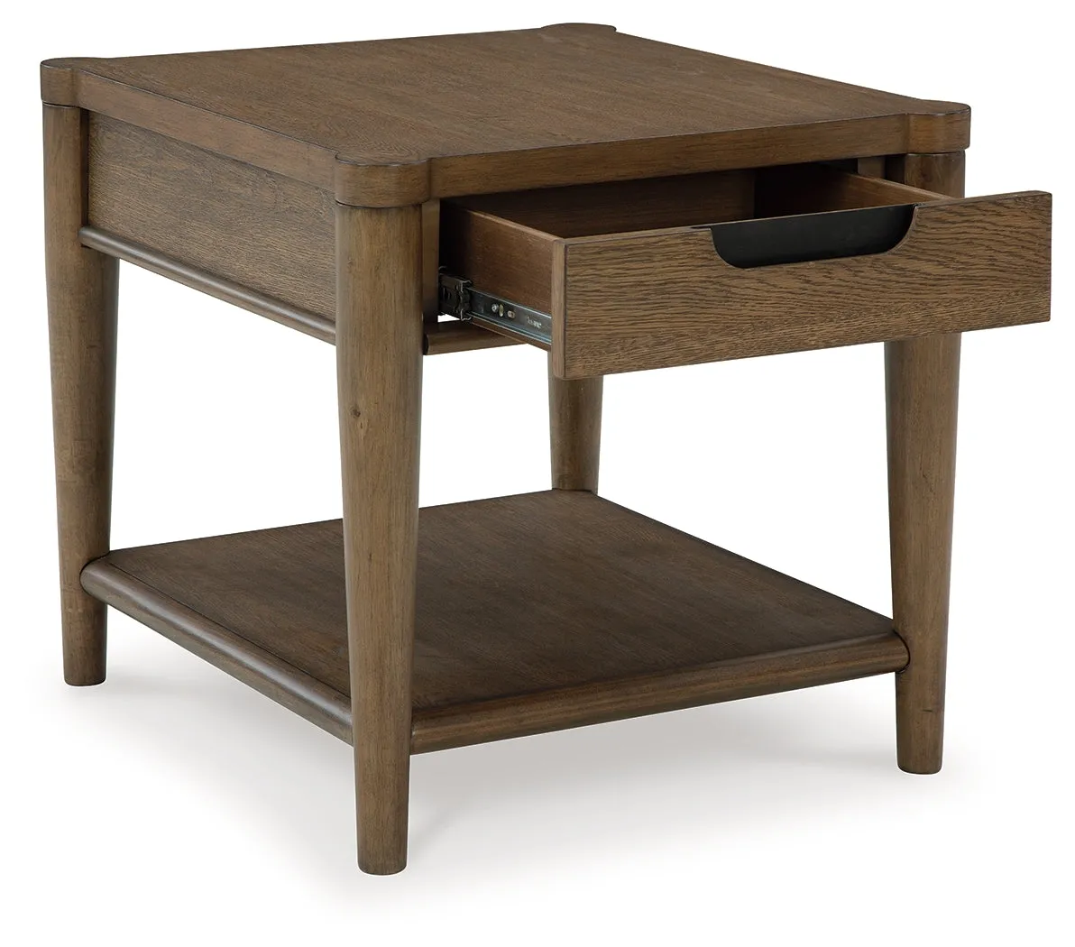 Roanhowe Coffee Table with 1 End Table in Brown
