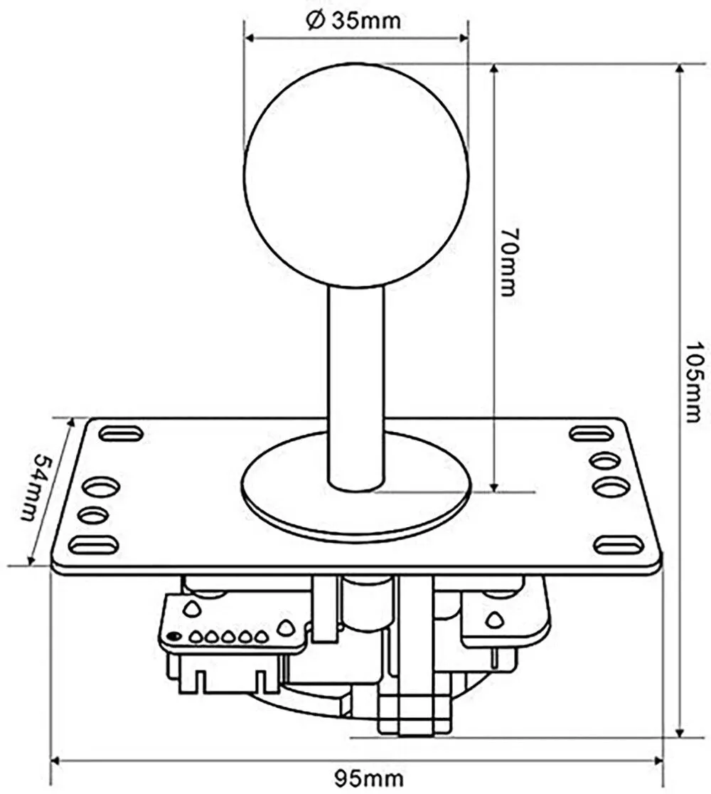 Sanwa Arcade Joystick JLF-TP-8YT