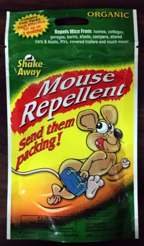 Shake Away Mouse Repellent