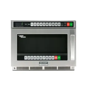 SHARP R-CD1800M microwave oven with 1800 watts and 0.75 cu. ft. capacity
