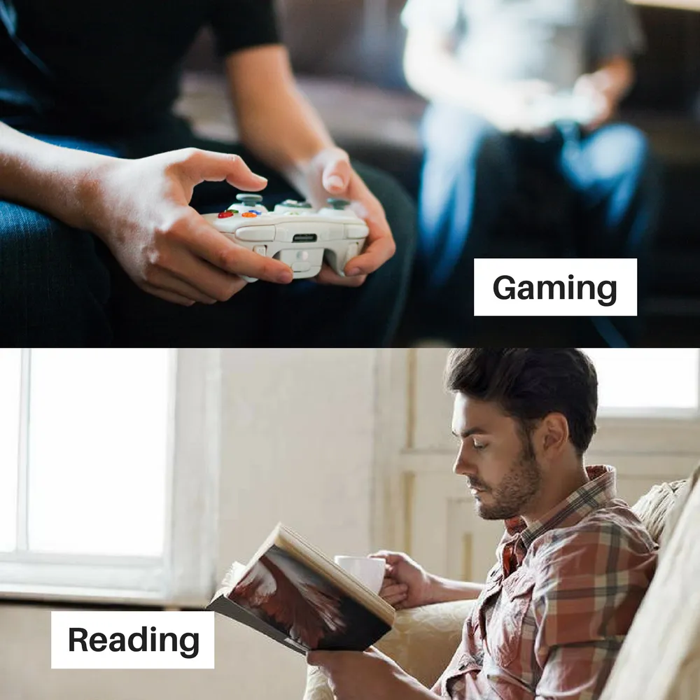 Shoppy Trevor Reading Gaming Cushion Chair