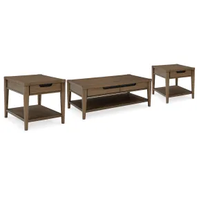 Signature Design by Ashley Roanhowe Occasional Table Set T769-1/T769-3/T769-3