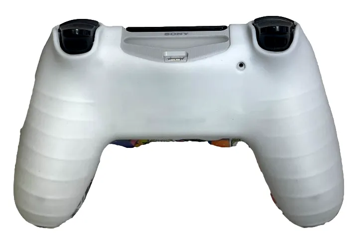 Silicone Cover For PS4 Controller Case Skin - Large Sugar Skulls