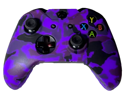 Silicone Cover For XBOX ONE Controller Skin - Purple Camo