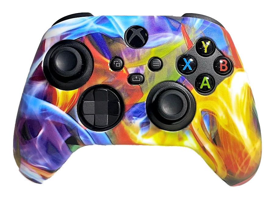 Silicone Cover For XBOX Series X/S Controller Case Skin - Flash