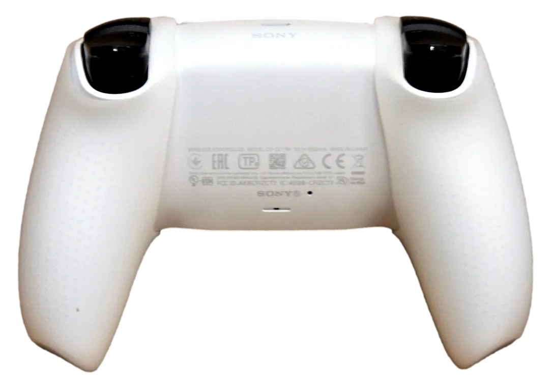 Silicone Grip Covers For PS5 Controller Skin - Clear White Sox