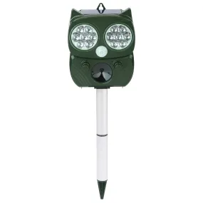 Solar Powered Ultrasonic Animal Repeller PIR Motion Sensor