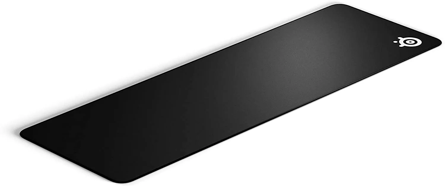 SteelSeries QcK Gaming Surface - XL Stitched Edge Cloth - Extra Durable - Sized to Cover Desks