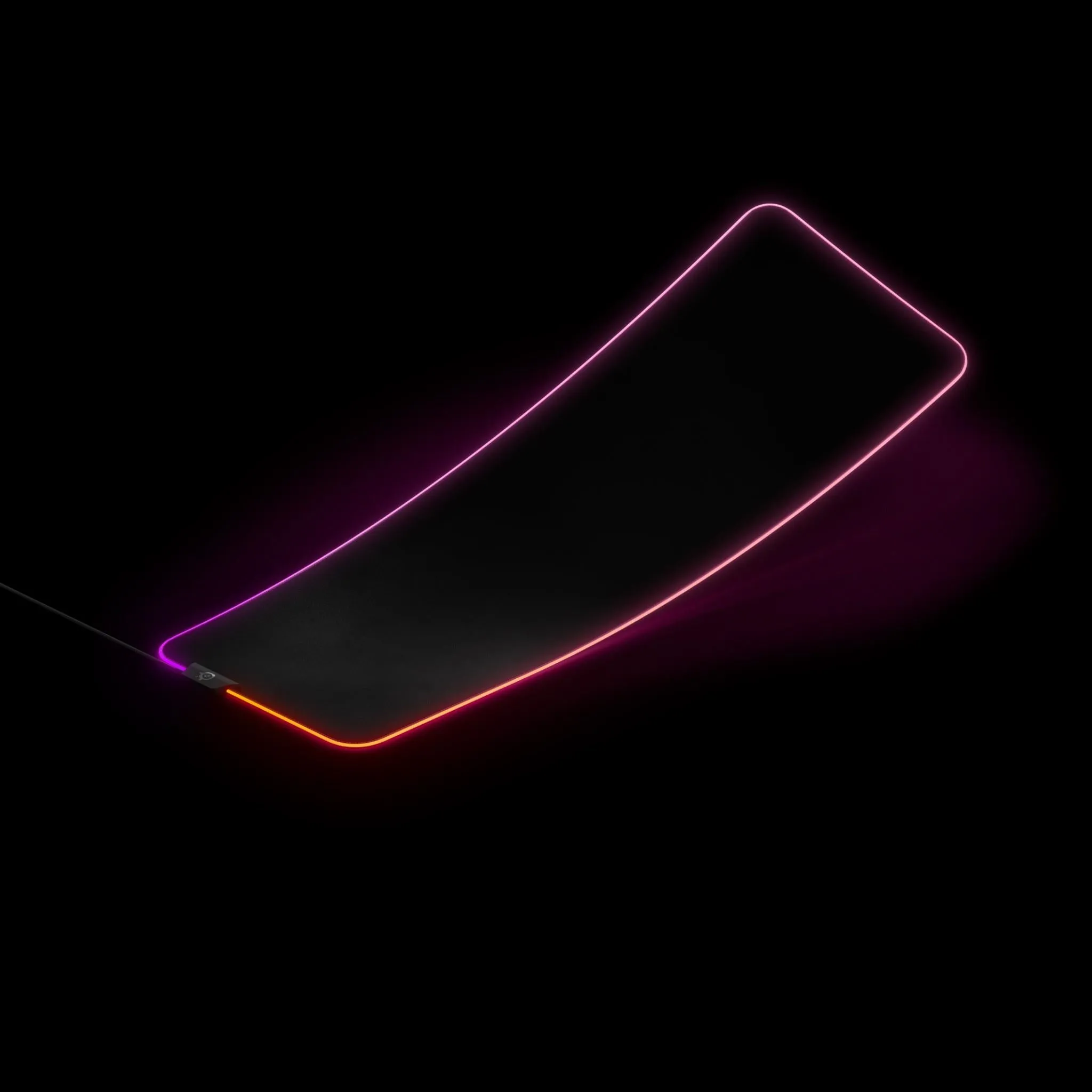 SteelSeries QcK Prism X-Large 2-Zone RGB Illumination Gaming Mouse Pad