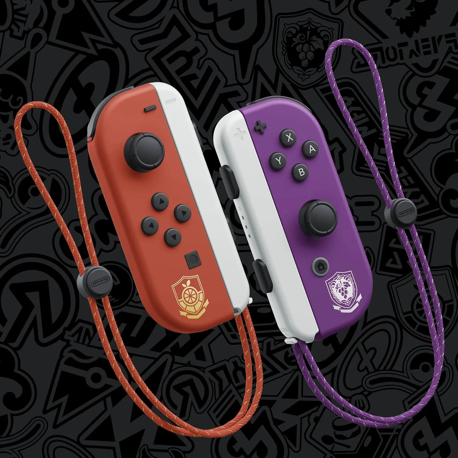 Switch Console, 64GB OLED Scarlet Violet   Red Purple Joy-Con