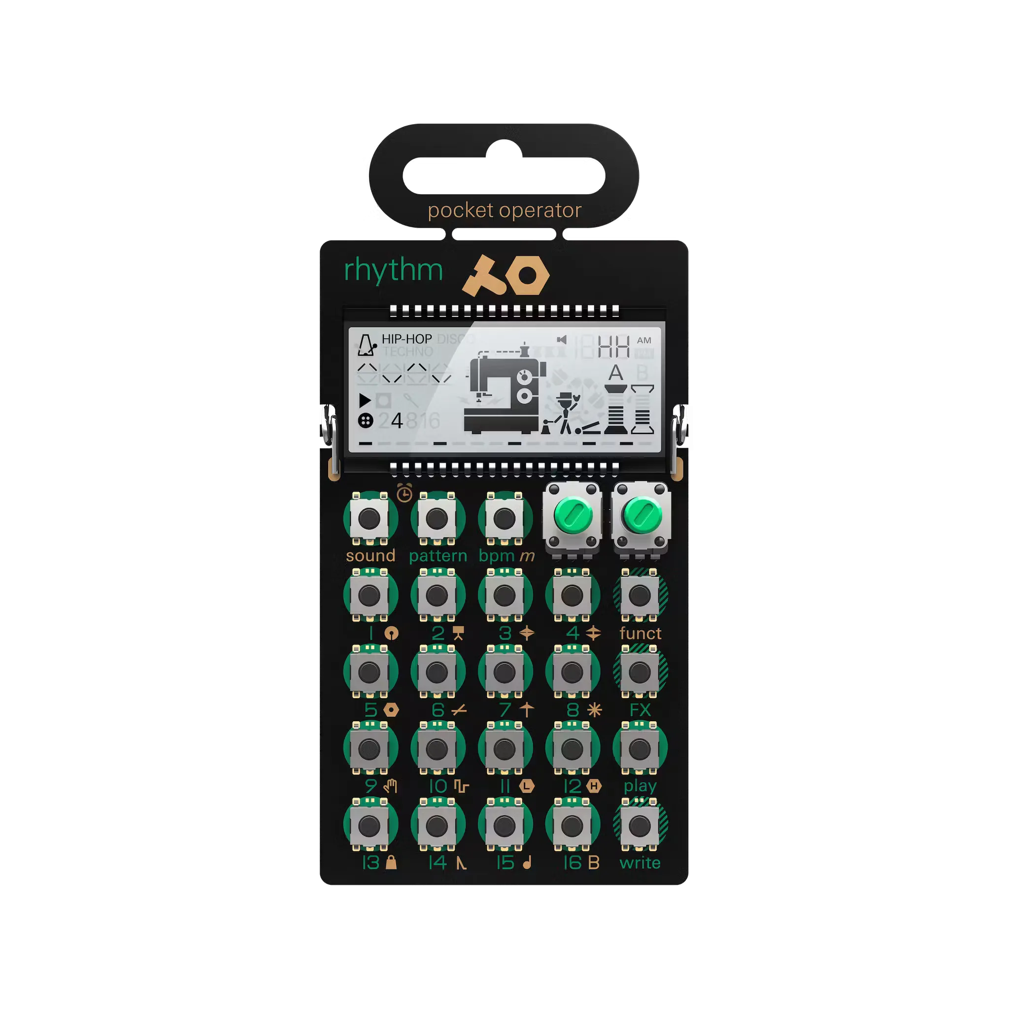 Teenage Engineering PO-12 Rhythm Programmable Rhythm Synthesizer