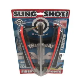 The Bat Slingshot, Stabilizer, Fiber Optic Sights