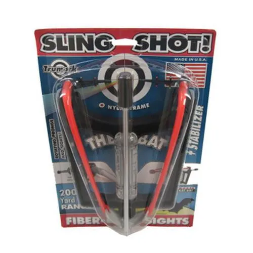 The Bat Slingshot, Stabilizer, Fiber Optic Sights