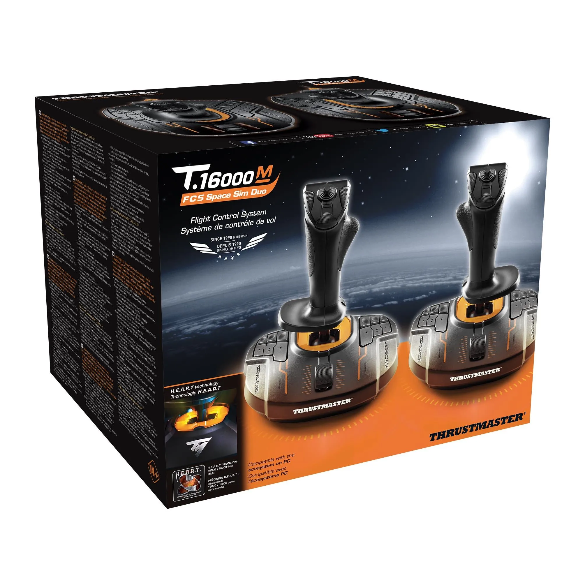 Thrustmaster T 16000M Space Sim Duo Stick